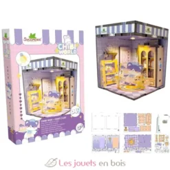 Mini scène Kawaii à créer - Chibi Box Chat - Dès 8 ans - Sycomore