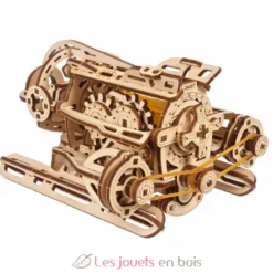 Mini Sous-marin Steampunk - Puzzle 3D mécanique en bois - Ugears