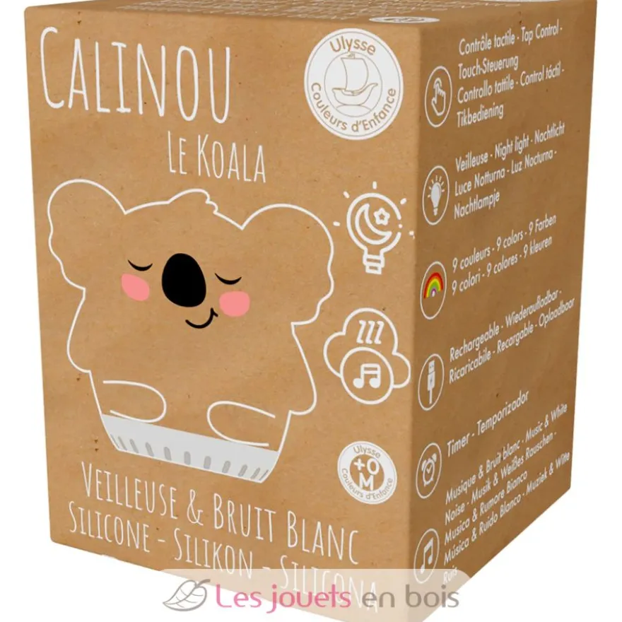 Mini veilleuse bruit blanc Calinou le Koala - Ulysse