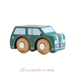 Mini voiture en bois Molly No 7 verte - Le Toy Van