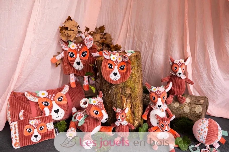Mélimélos la biche en boite rose Déglingos