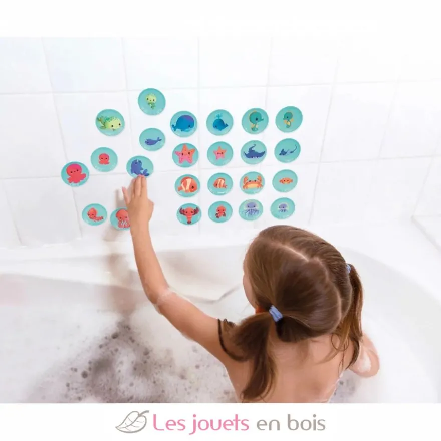 Mémo de bain Mes Bébés Animaux - Janod