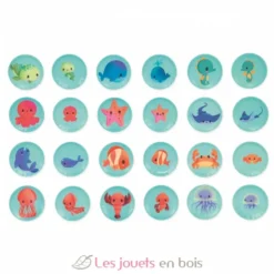 Mémo de bain Mes Bébés Animaux - Janod
