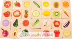 Mémo Fruits et Légumes Mix & Match - TickiT