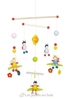 Mobile des petits insectes - Goki