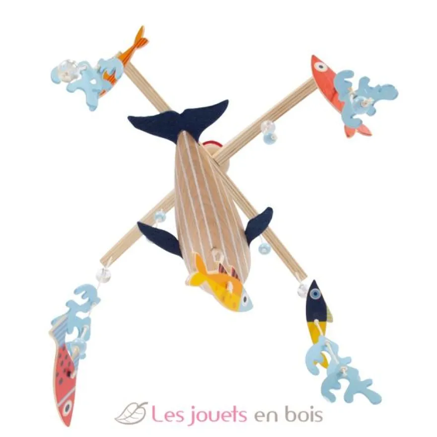 Mobile Grand Océan bleu small foot compagny
