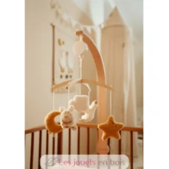 Mobile musical en bois Newborn - Little Dutch