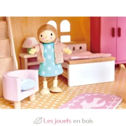 Mobilier chambre pour maison de poupées - Tender Leaf Toys