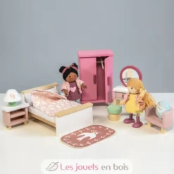 Mobilier chambre pour maison de poupées - Tender Leaf Toys