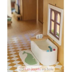 Mobilier salle de bain pour maison de poupées - Tender Leaf Toys