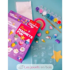 Mon atelier moulage Magnets Fun - mako moulages