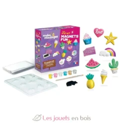 Mon atelier moulage Magnets Fun - mako moulages