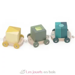 Mon petit train d'éveil multicolore en bois - Vilac