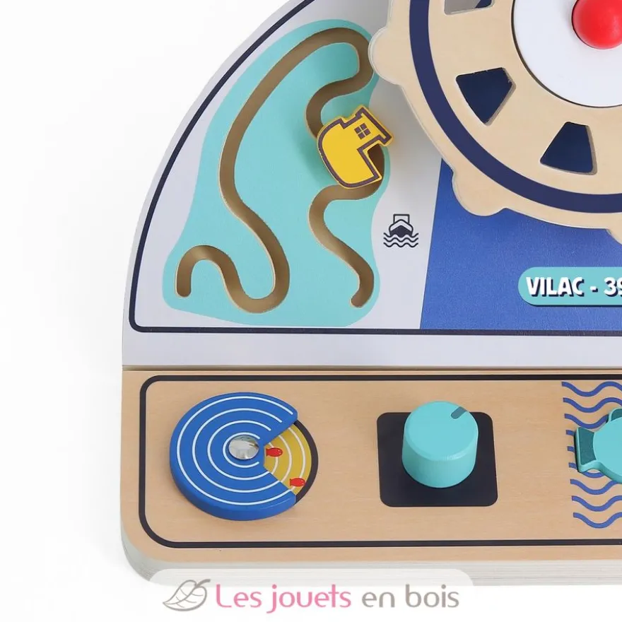 Mon premier bateau - Tableau d'activités et d'éveil - Vilac