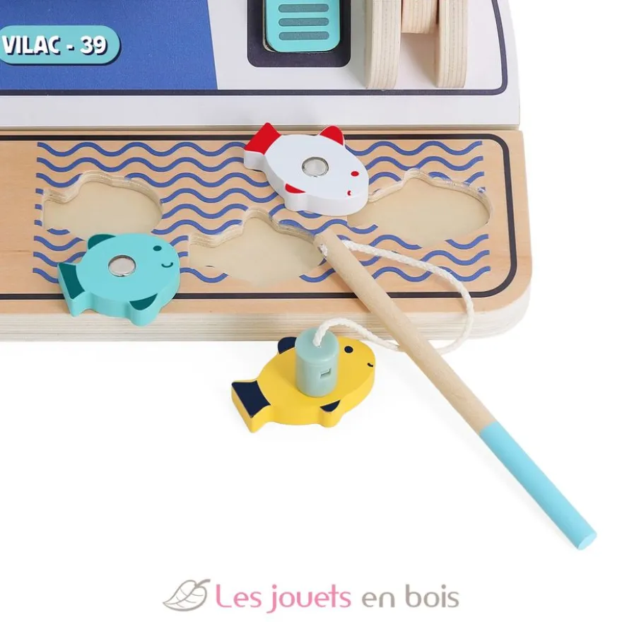 Mon premier bateau - Tableau d'activités et d'éveil - Vilac