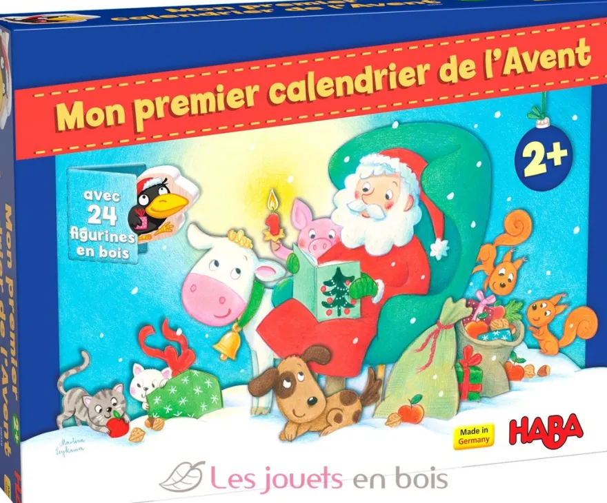 Mon premier calendrier de l'Avent - Noël à la ferme - Haba