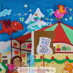 Mon premier calendrier de l'Avent - Marché de Noël - Haba