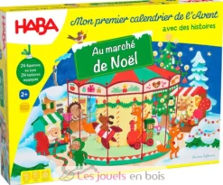Mon premier calendrier de l'Avent - Marché de Noël - Haba