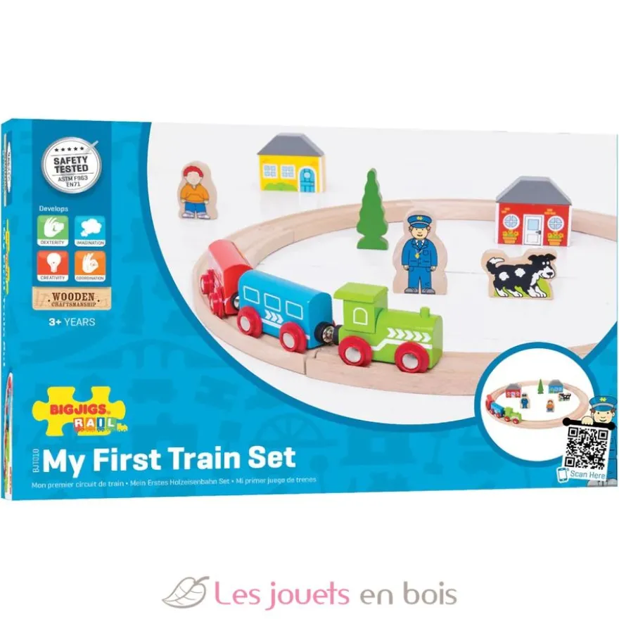 Mon premier circuit de train - Bigjigs Toys