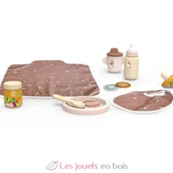 Mon premier coffret poupée - Bois et tissu- Speedy Monkey