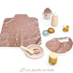 Mon premier coffret poupée - Bois et tissu- Speedy Monkey