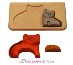 Mon premier puzzle - Chat - Plan Toys