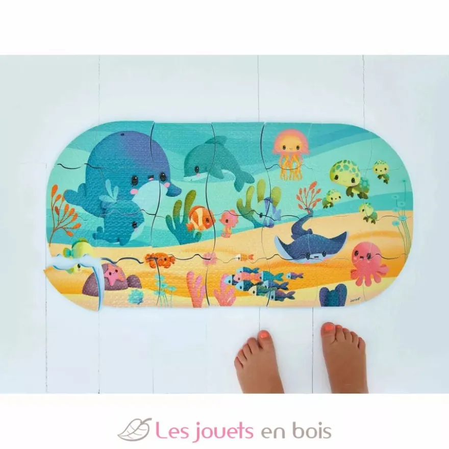Mon puzzle de bain Océan - Janod