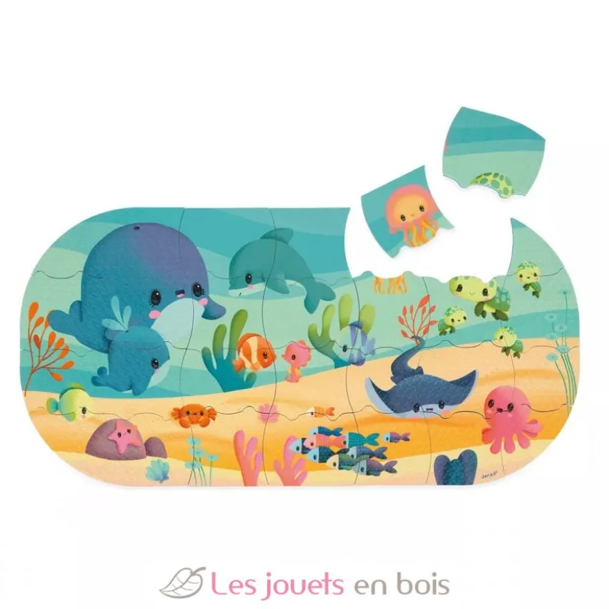 Mon puzzle de bain Océan - Janod