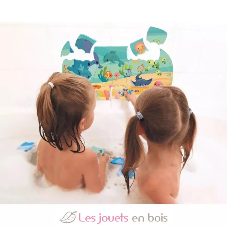 Mon puzzle de bain Océan - Janod