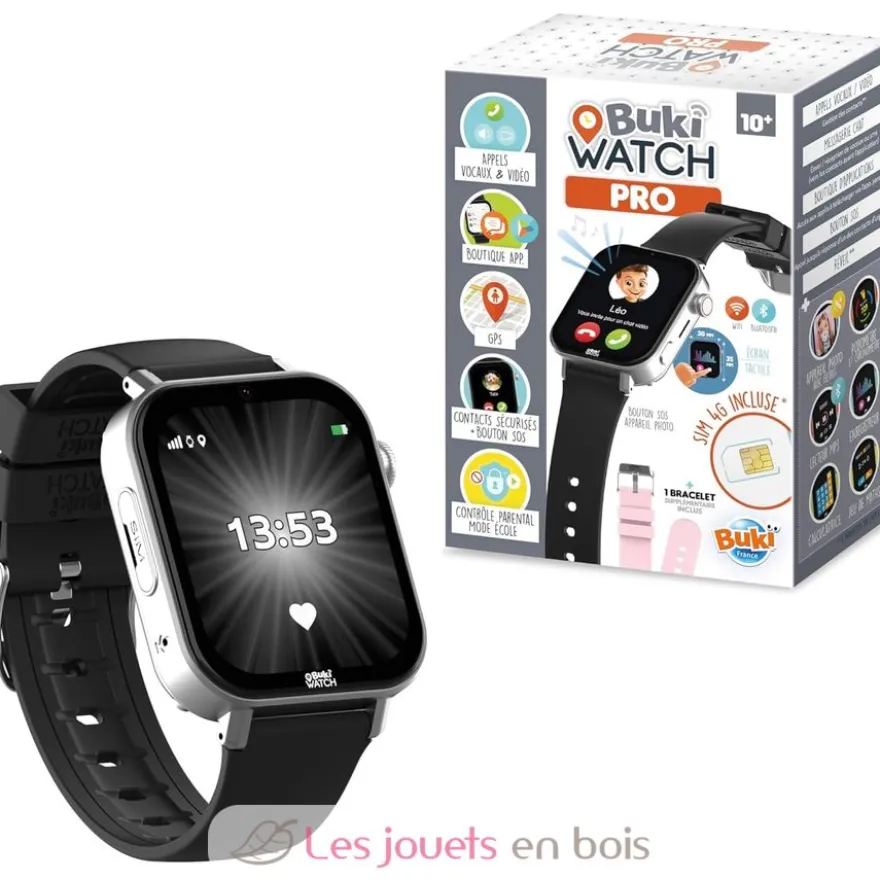Montre connectée pour enfant Buki Watch PRO - Buki France
