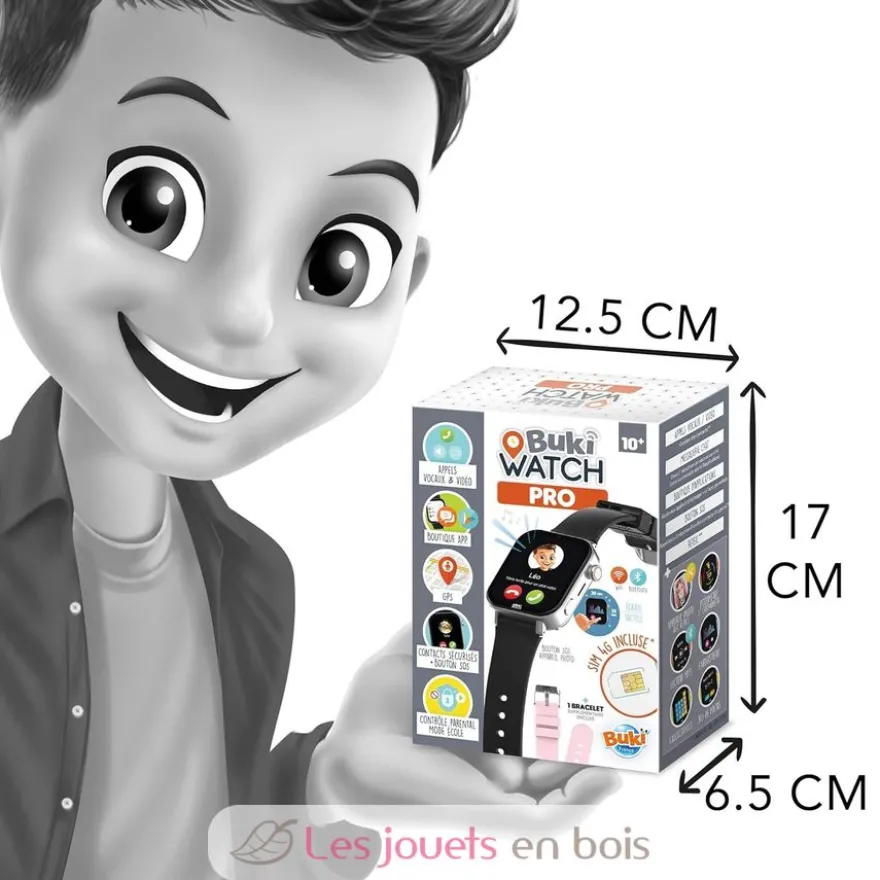 Montre connectée pour enfant Buki Watch PRO - Buki France