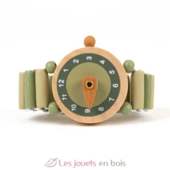 Montre en bois Raph verte - Egmont Toys