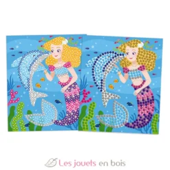 Mosaïques Dauphins et Sirènes - Janod