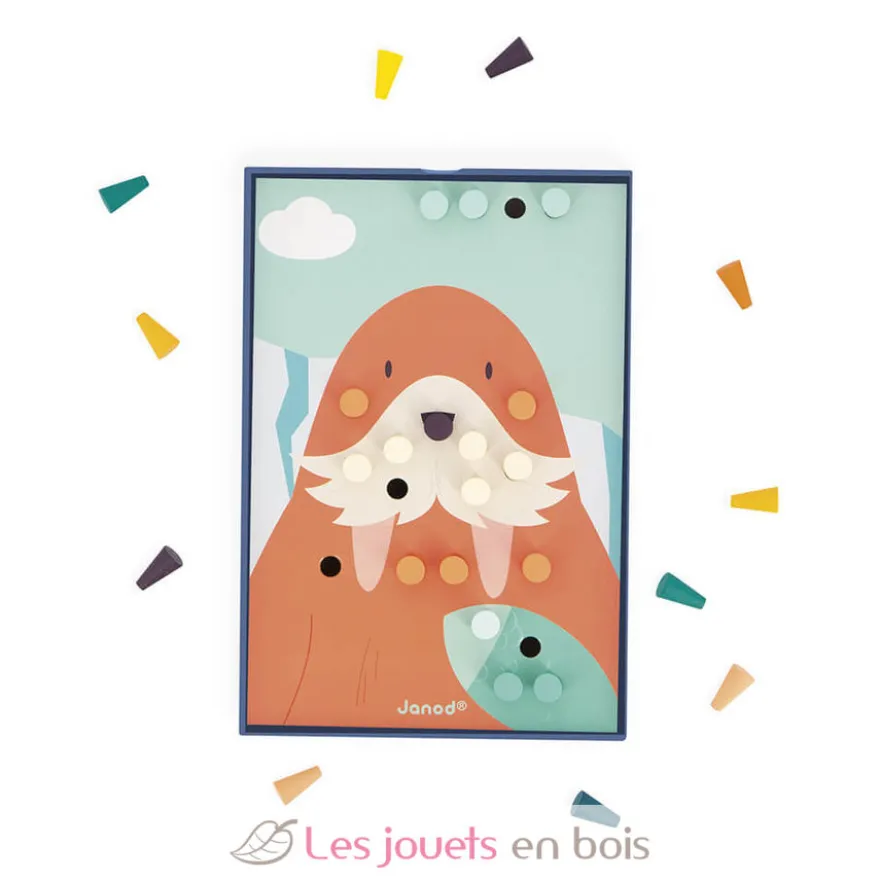 Mosaïques en bois Animaux - Janod