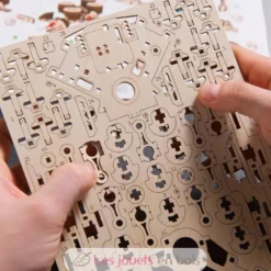 Moteur V8 - Puzzle 3D mécanique en bois - Ugears
