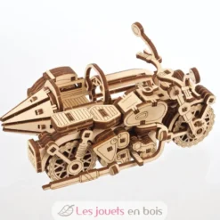 Moto volante de Hagrid - Puzzle 3D mécanique en bois - Ugears