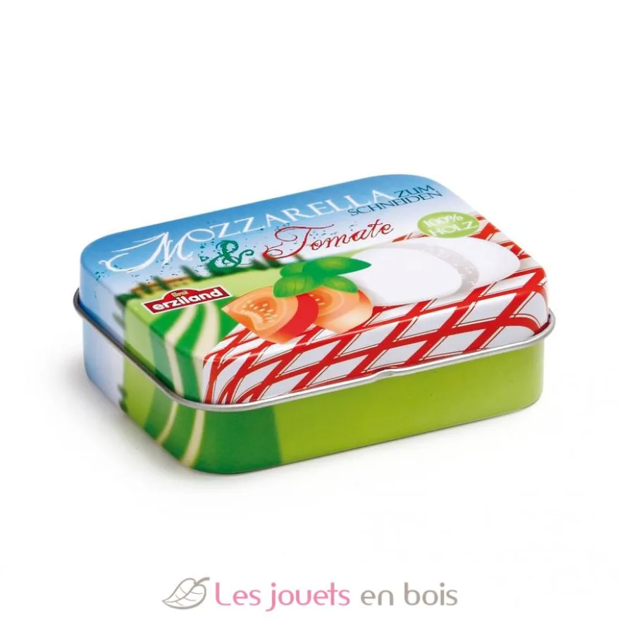 Mozzarella et tomates en bois - Erzi