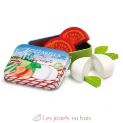 Mozzarella et tomates en bois - Erzi