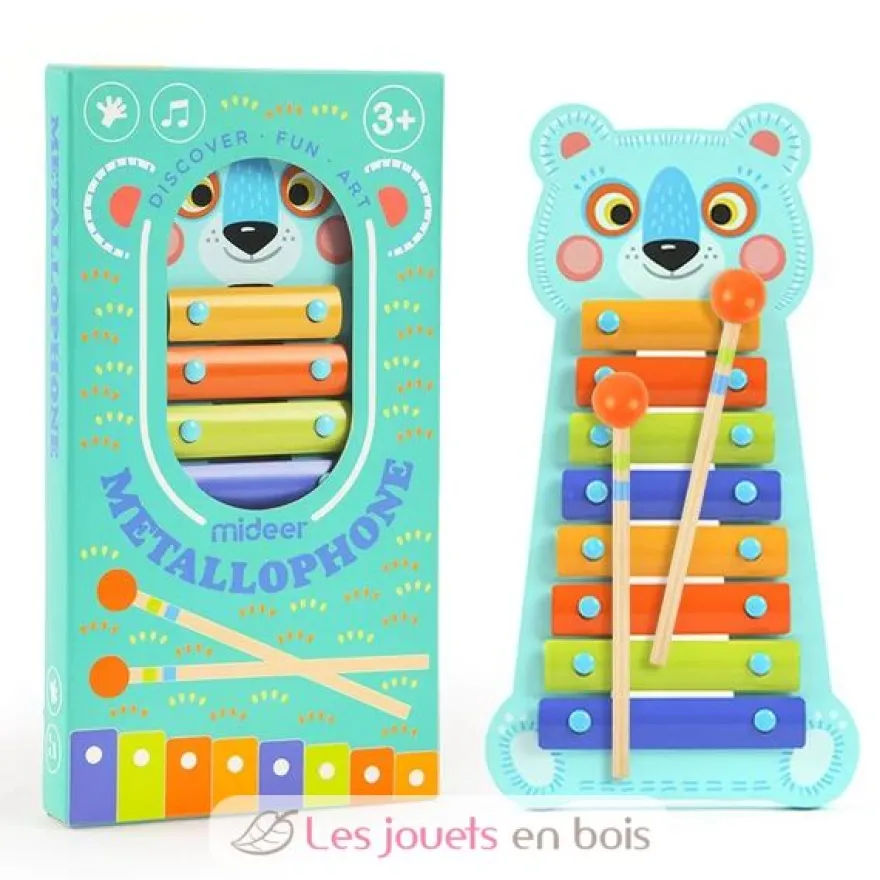 Métallophone ourson - Mideer