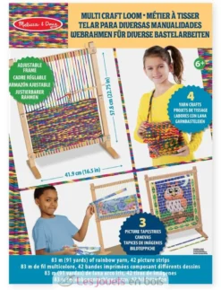 Métier à tisser en bois - Melissa & Doug