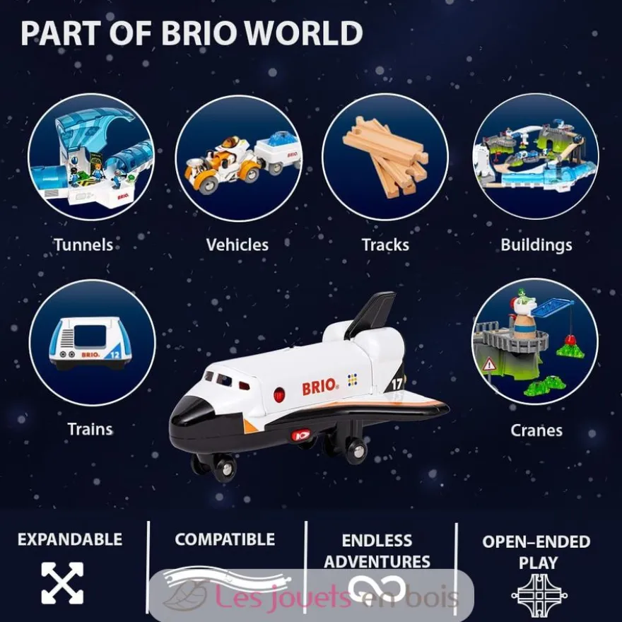 Navette de l'espace en plastique - Brio
