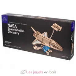 Navette spatiale Discovery NASA - Puzzle 3D mécanique en bois - Ugears