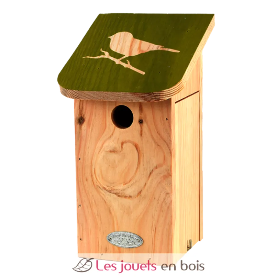 Nichoir mésange bleue avec silhouette - Esschert Design