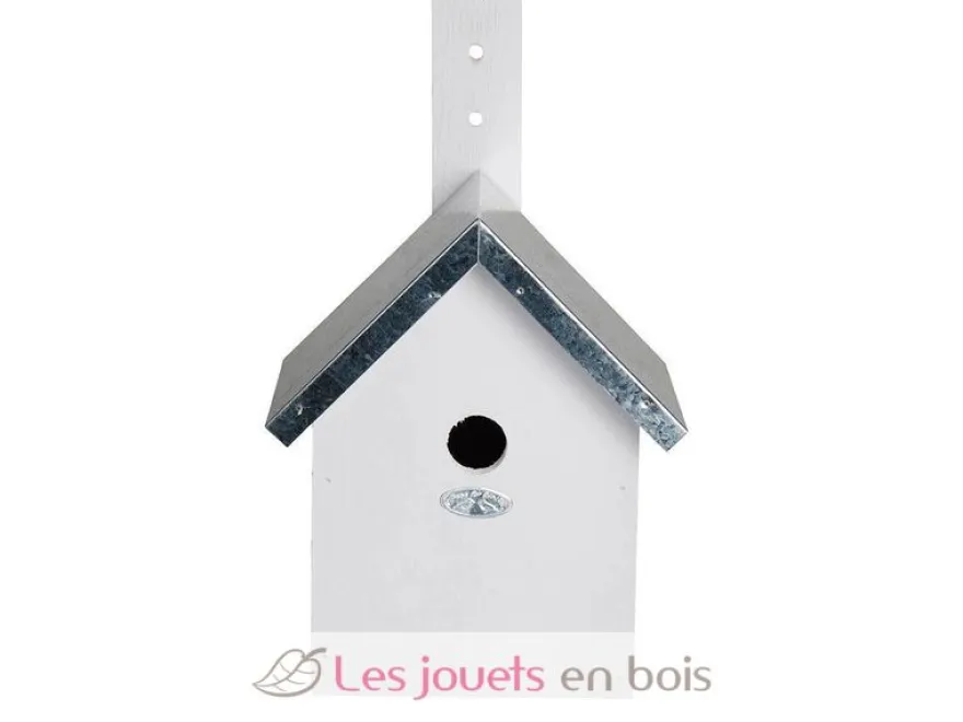 Nichoir mésange bleue - blanc - Esschert Design