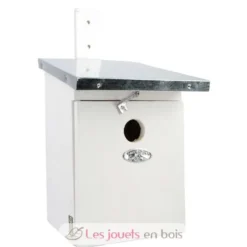 Nichoir mésange charbonnière - blanc - Esschert Design