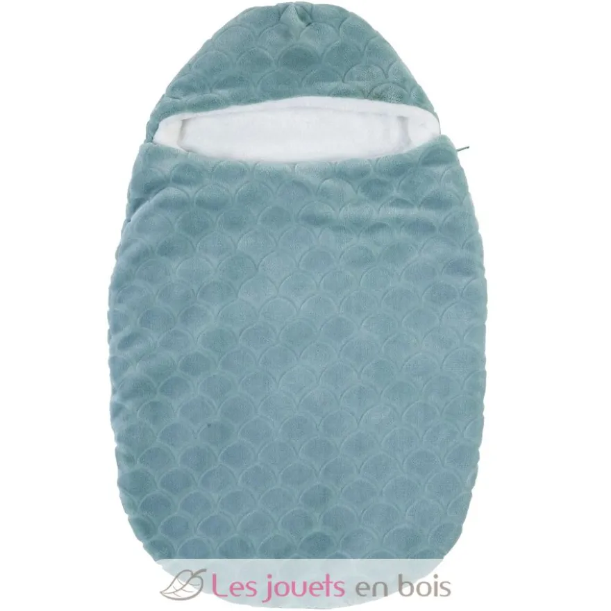 Nid d'ange Lapidou Wavy vert de gris - Nattou