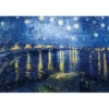 Nuit étoilée sur le Rhône de Van Gogh - Puzzle Michèle Wilson