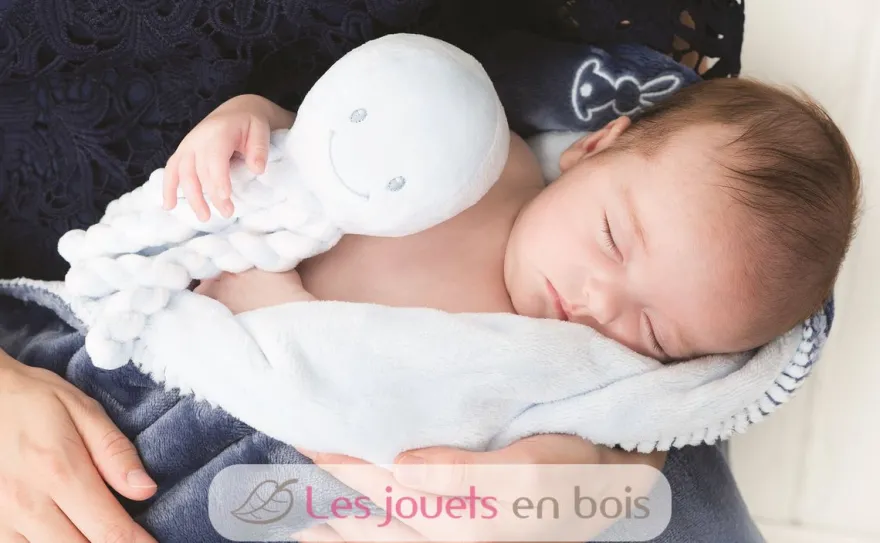 Octopus Poulpe Musical vert de gris - Nattou