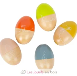 OEufs sonores Groovy Beats multicolore Small Foot Compagny