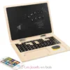 Ordinateur portable en bois avec tableau aimanté - Small foot